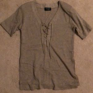 Anne Klein tan top size M